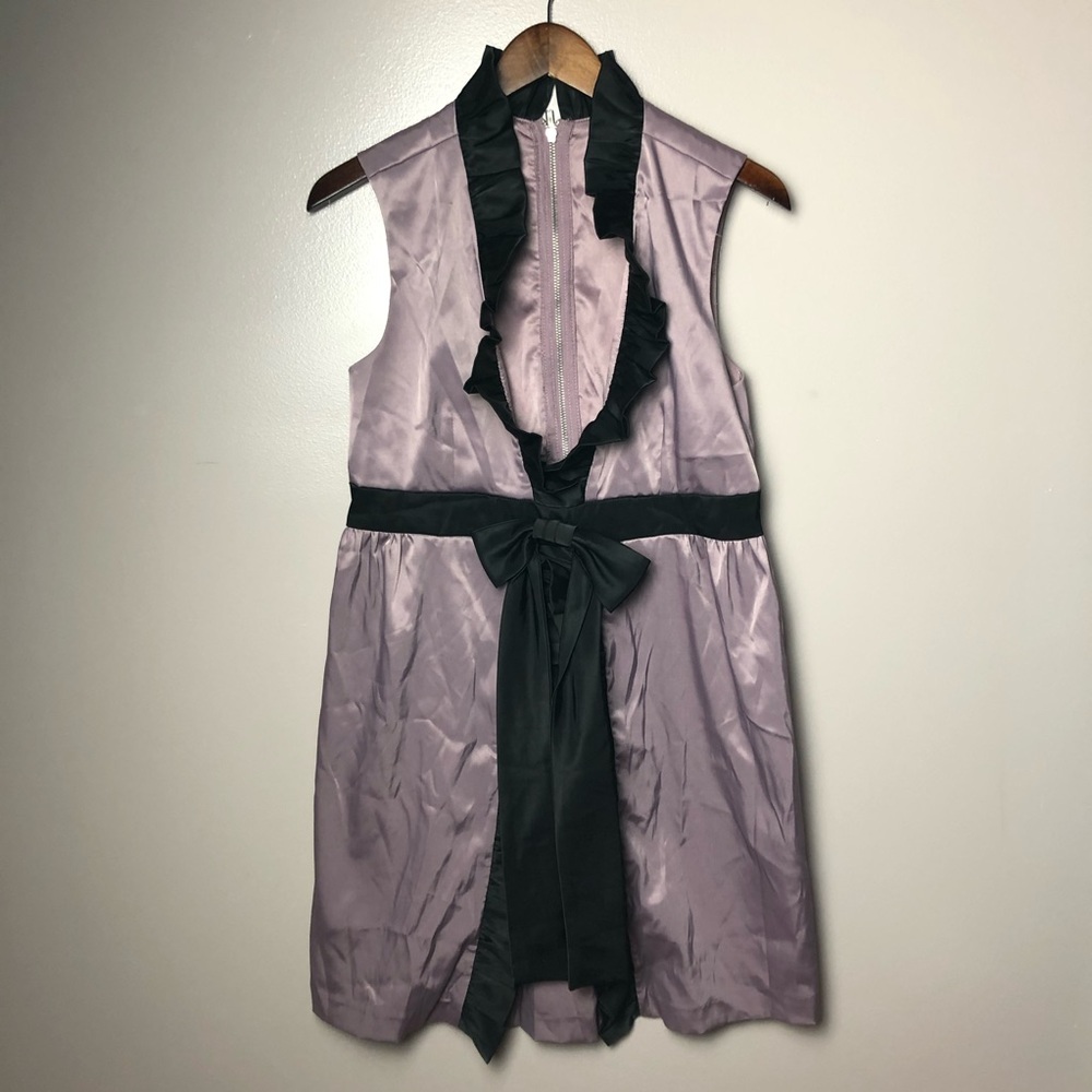 Modcloth Ryu Lilac Sleeveless Cocktail Dress L